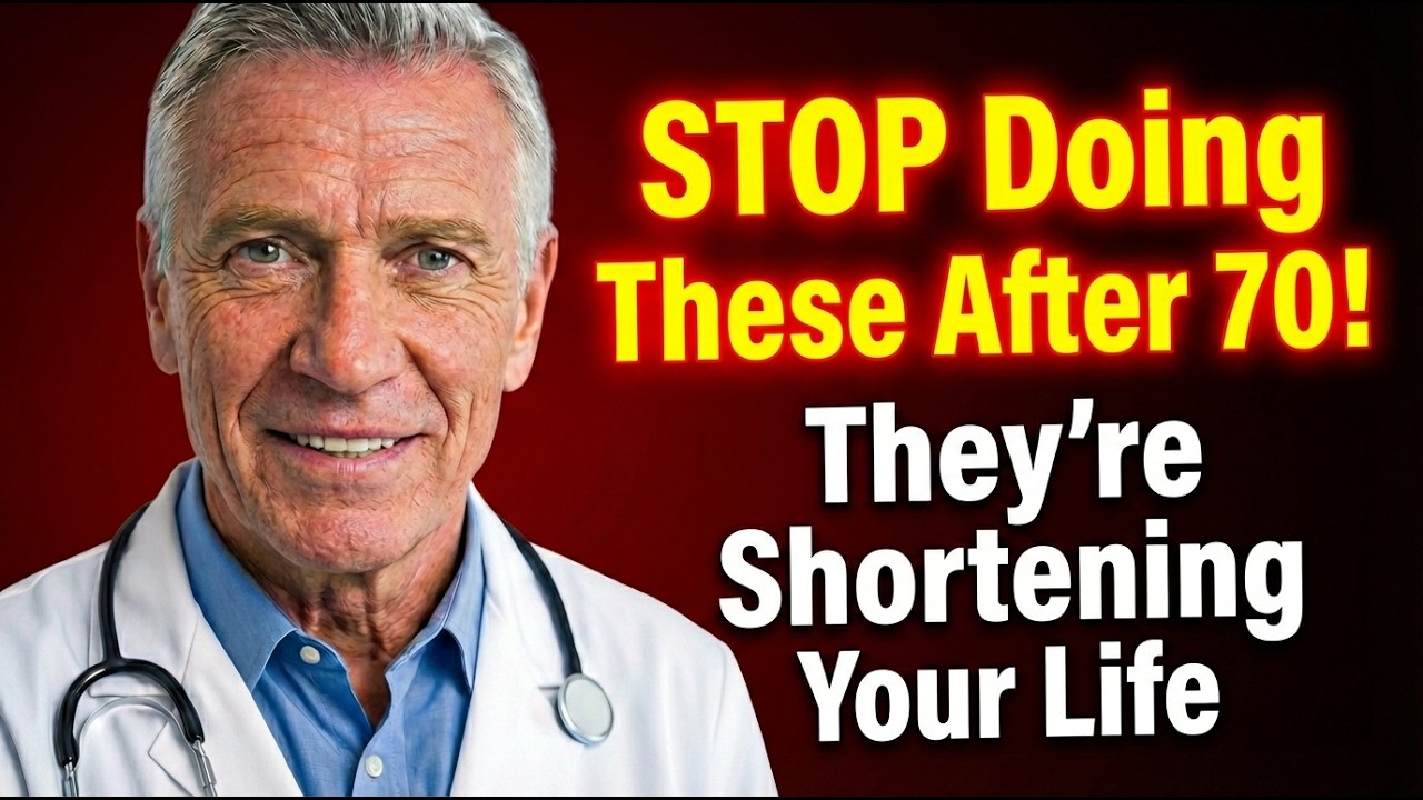 5 Daily Habits That Quietly Shorten Your Life After 70 Doctor Explains