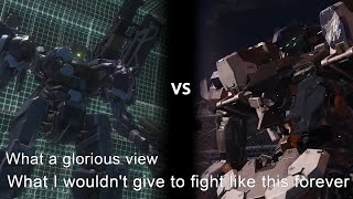 V1 Freud vs V4 Rusty | Armored Core 6 Boss fight