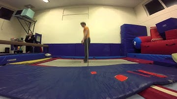 Full Twist Layout Trampoline