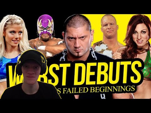 Non Wrestling Fan Reacts To FAILED BEGINNINGS | Wrestling's Worst Debuts [ WRESTLE WITH ANDY ]