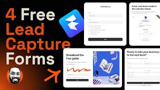 Framer's Form Builder - 4 Free Lead Capture Forms for Your Funnels
