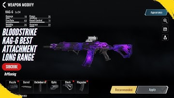 PROJECT BLOODSTRIKE GAMEPLAY PC/MOBILE | KAG-6 LVL 53 COMPLETE ATTACHMENT | LOW RECOIL + HIGH DAMAGE
