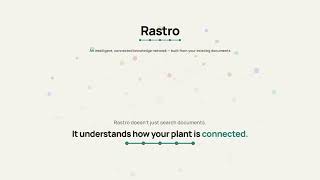 Rastro Platform — Engineering Intelligence for Change. Understand the impact before it happens. screenshot 1