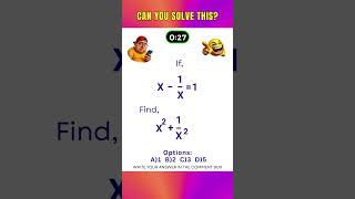 Can You Solve This?: #shorts #matholympiad #aljebra #math #wondersofwisdom #viral #shortsfeeds
