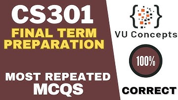cs301 final term preparation 2025 | cs301 final term mcqs