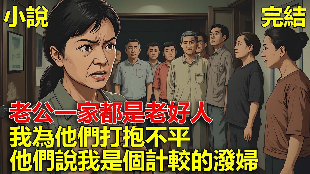 老公一家都是老好人，我為他們打抱不平，他們卻說我是個計較的潑婦！