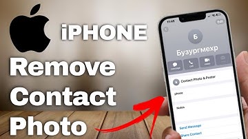 How to Remove Contact Photo on iPhone