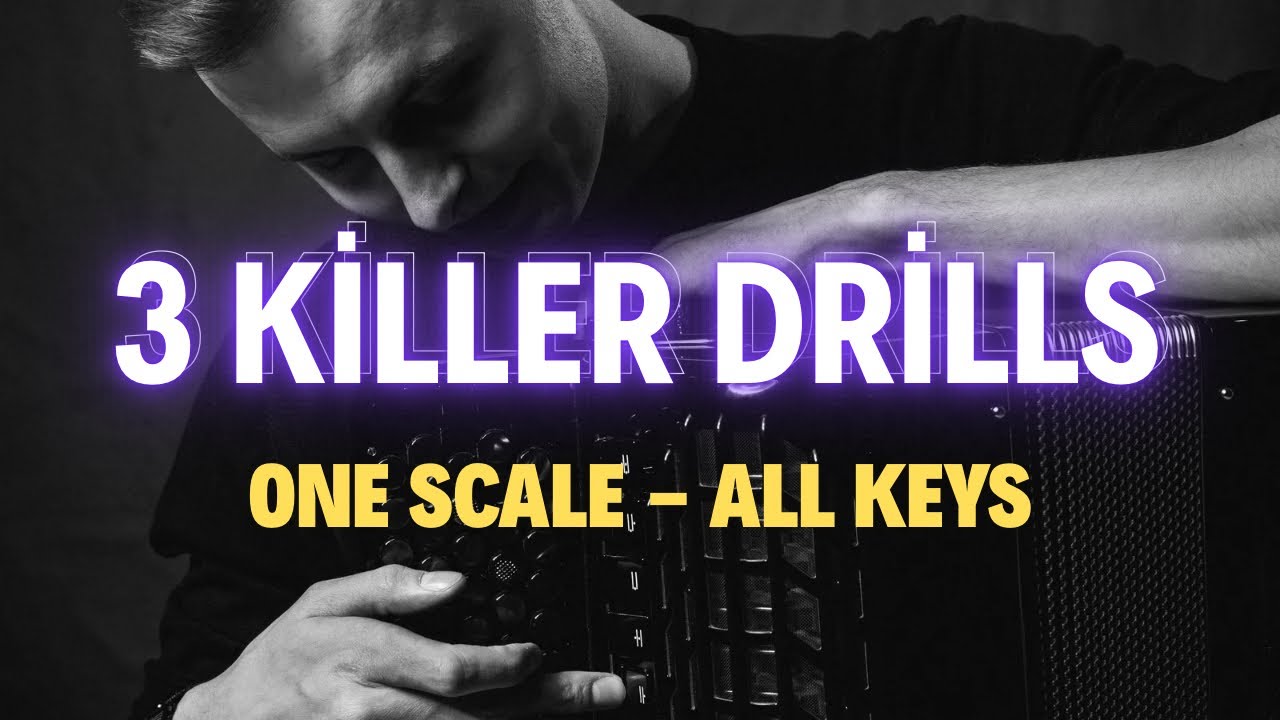 Accordion Scale Practice (Part 1): 3 Jazz Drills Every Player Must Know +PDF!