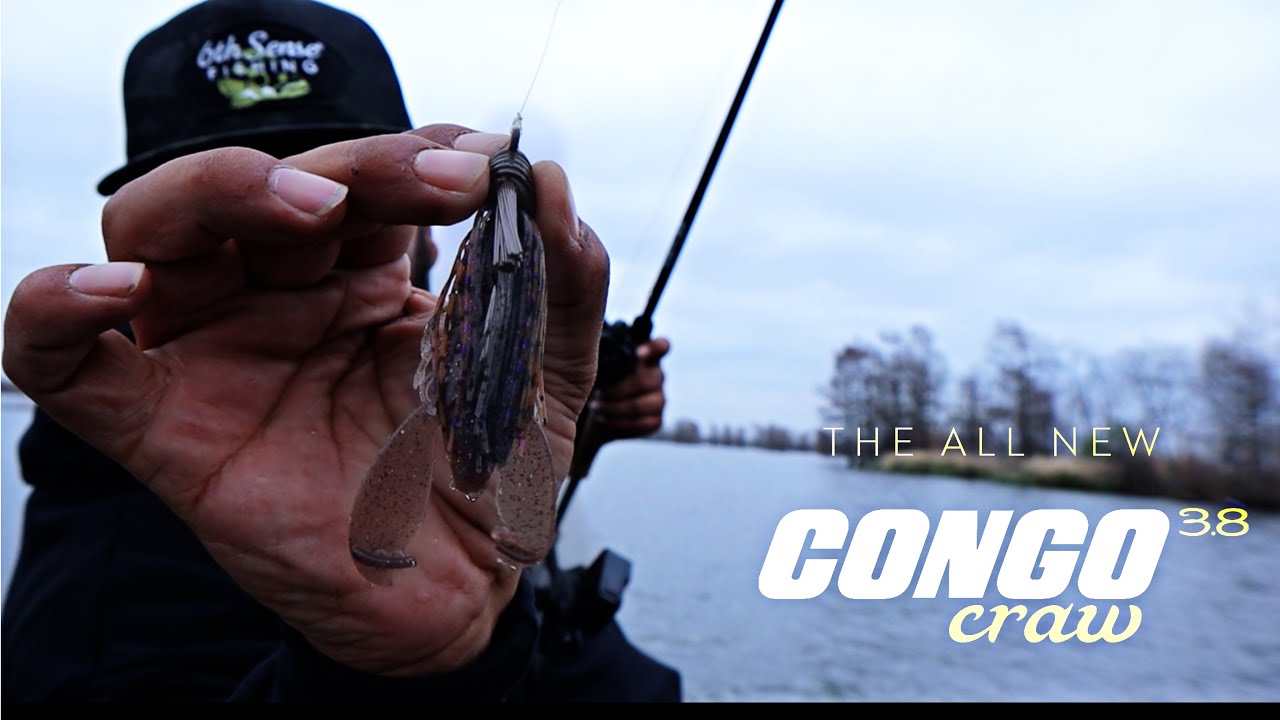 Fishing The NEW CONGO Craw by 6th Sense Fishing 