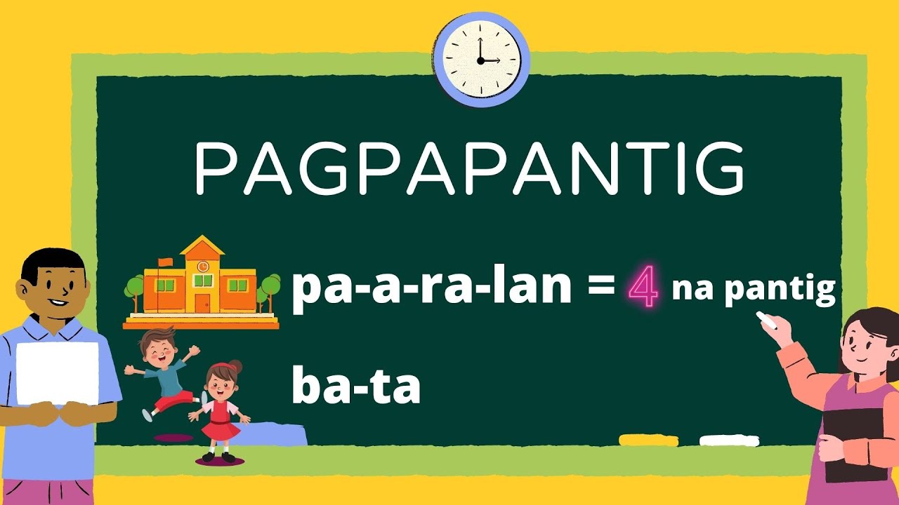 Pantig Hakbang Sa Pagbasa Halimbawa Ng Mga Salitang May Isa Dalawa