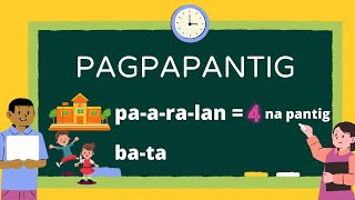 PANTIG | HAKBANG SA PAGBASA | HALIMBAWA NG MGA SALITANG MAY ISA, DALAWA,TATLO, APAT NA PANTIG