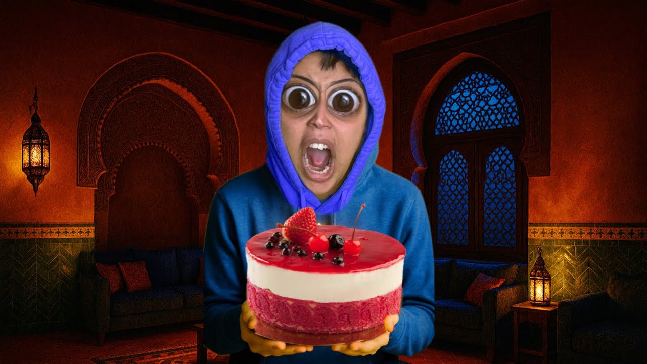 فاش كايجيك الجوع🍰 فالليل🌉