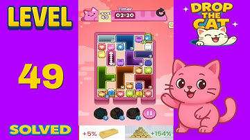 Drop The Cat – Level 49 | Fast & Clean Solution