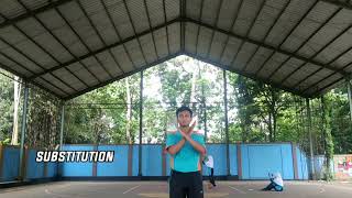 Sinyal Perwasitan Bola Basket (Basketball Referee Signals)