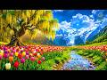 (No Ads) Sunny Mornings: Beautiful Relaxing Music with Piano, Guitar & Bird Sounds