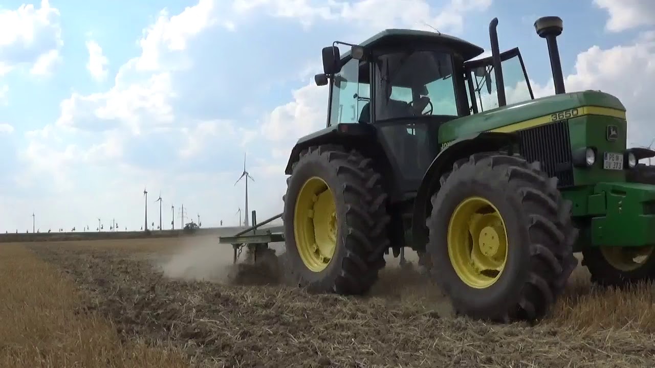 John Deere 3650 am Grubbern /gopro/(sound)