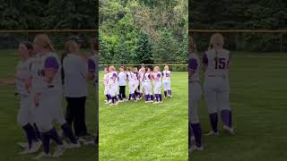 Softball Catcher: Alexis Earley. Nice Rip 4!