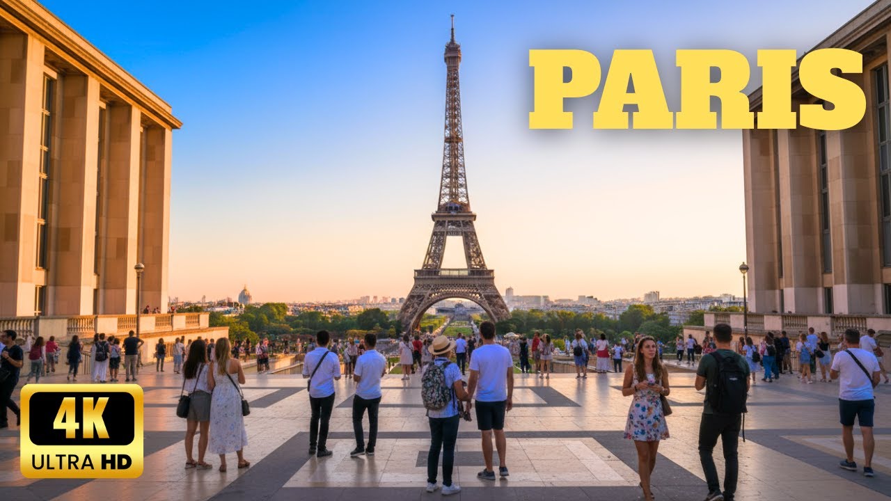 🇫🇷Paris Walk 4K60fps HDR -Le Louvre, Notre-Dame, Quartier Latin ⛅️ (29/09/2025)
