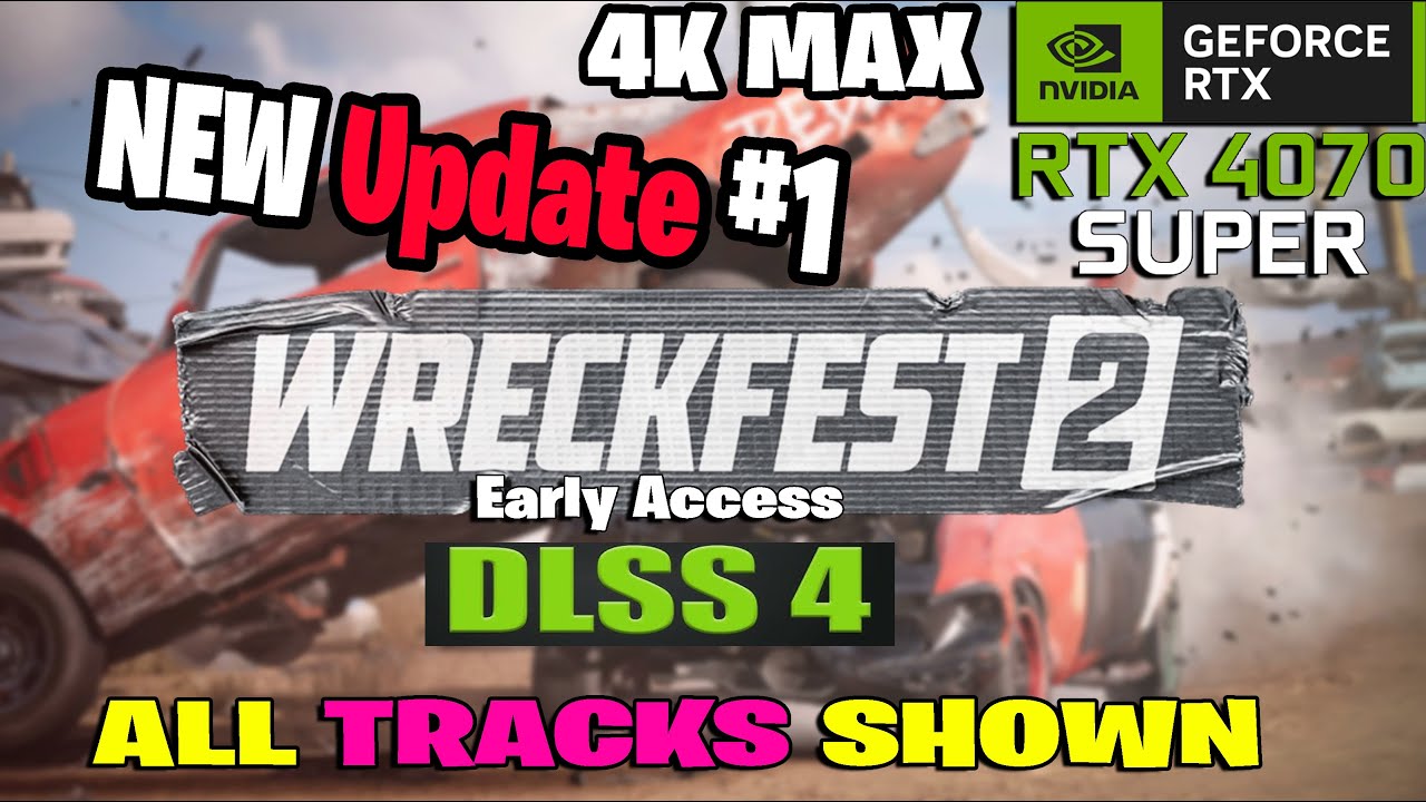 Wreckfest 2 Early Access NEW Update #1 : All Tracks Shown - Native 4K ...