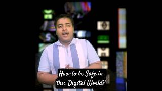 Hum iss Digital world mai kaise safe rahe? Short Description by Aarush  #digital #safety