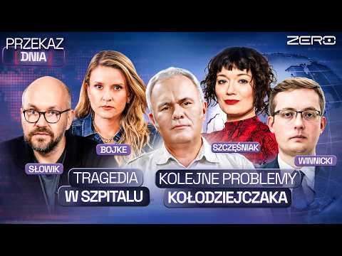 TRAGICZNY BŁĄD LEKARZY, KOLEJNE PROBLEMY KOŁODZIEJCZAKA, NOWY PROGRAM W KANALE ZERO | PRZEKAZ DNIA