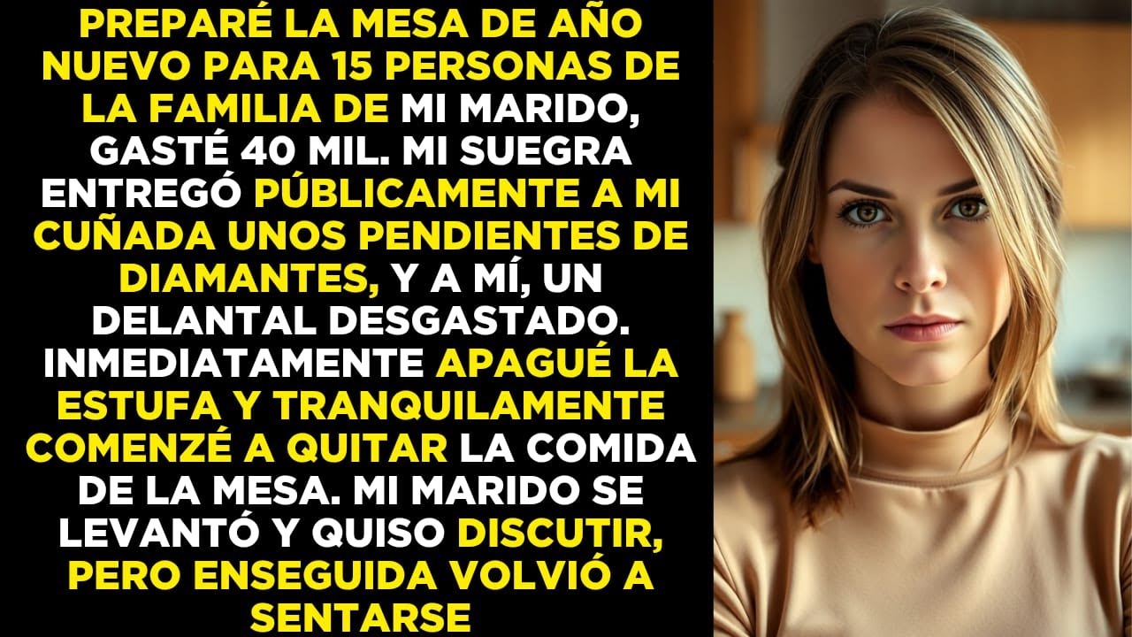 Después de lo que hizo mi suegra, apagué la estufa y comencé a recoger la comida…