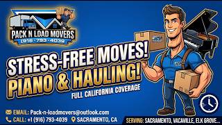 Best House Relocation Services in Sacramento, CA | Pack & Load Movers