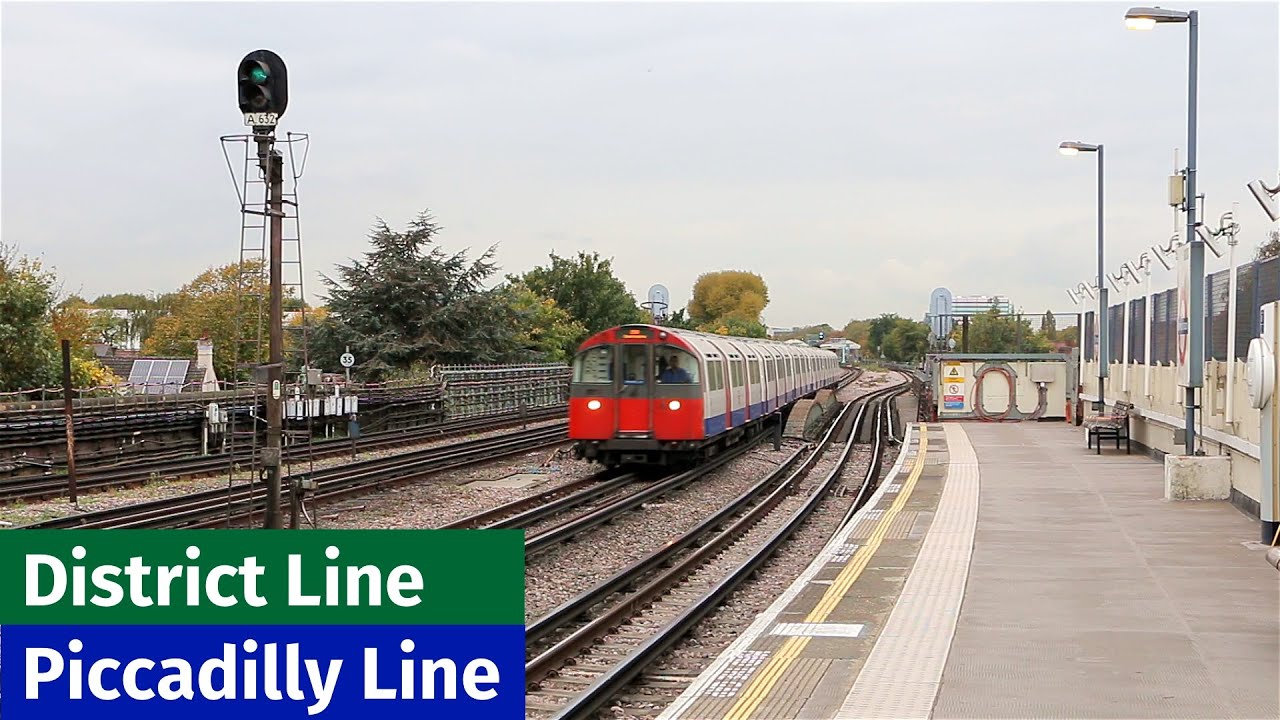 LU: Slow/Fast Trains on the District/Piccadilly Lines - Part 1