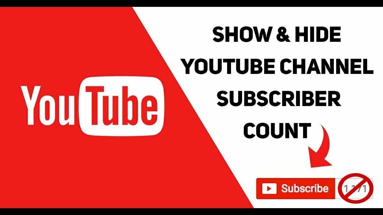 How to hide subscribers on YouTube | new 2020 - YouTube