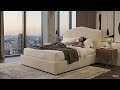 Francisca Ottoman Storage Bed Frame | Luxury Curved Headboard & Storage | Hush My Bed