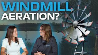 Is a Windmill Aerator Right for Your Pond | Windmill vs. Electric Aeration