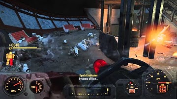 Fallout 4 Explosive Minigun  Vs. Level 114 Synths.....