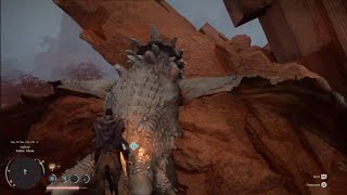 Crimson Desert horse launch glitches assissted by Blackstar Wyvern flying mount