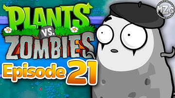 Plants vs. Zombies Gameplay Walkthrough - Episode 21 - Imitater! Survival Fog (Hard)!