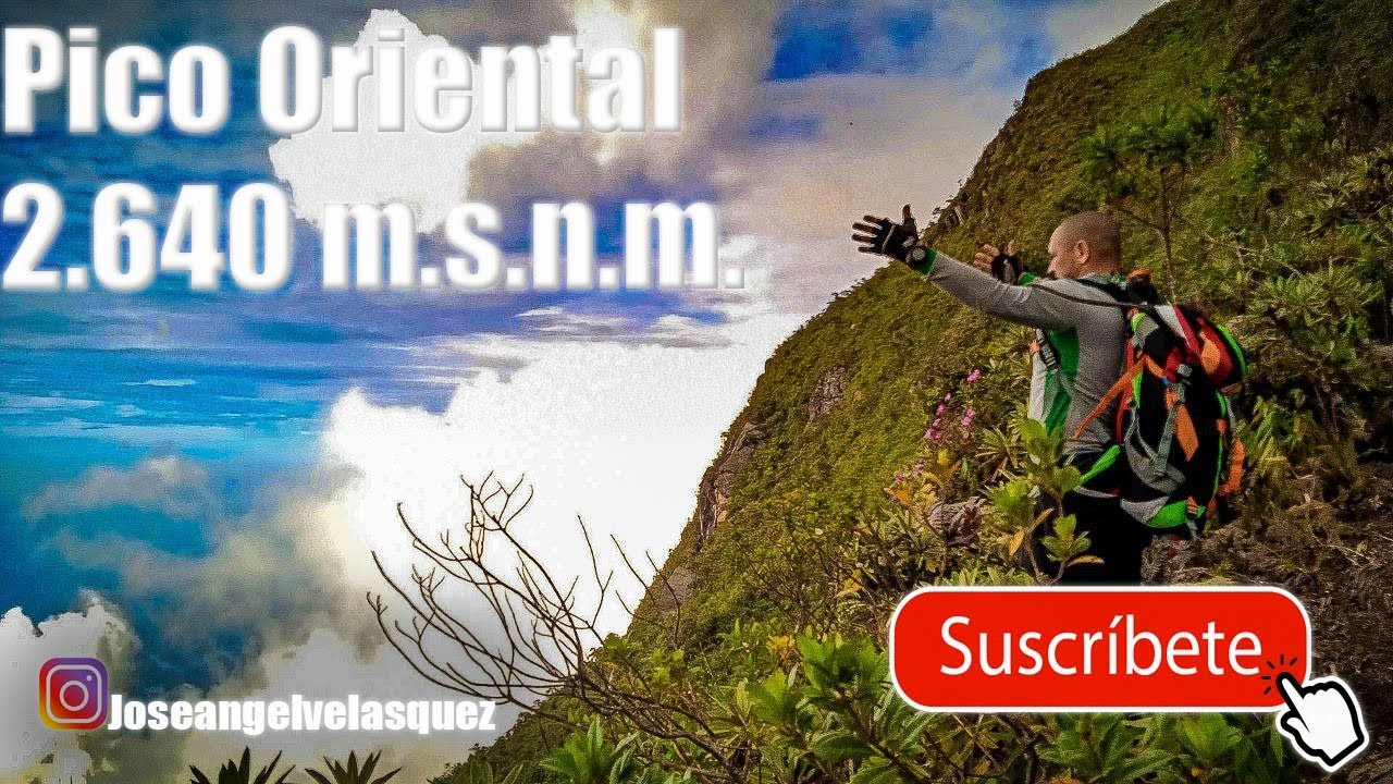 La segunda cumbre más alta Pico Oriental del Avila 🇻🇪 2.640 m.s.n.m. Caracas 4k 2022