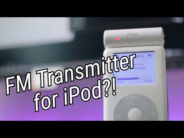 I found some WEIRD stuff with this old iPod accessory - YouTube