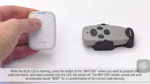 Copying Doorhan, Came vs. Remote controls to Our Rolling Code Remote Controls