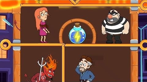 Home pin rescue save girl game pull pin game(Hardest Level) gameplay walkthrough android games