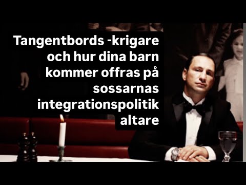 Tangentbords -krigare och hur dina barn kommer offras på sossarnas integrationspolitik altare