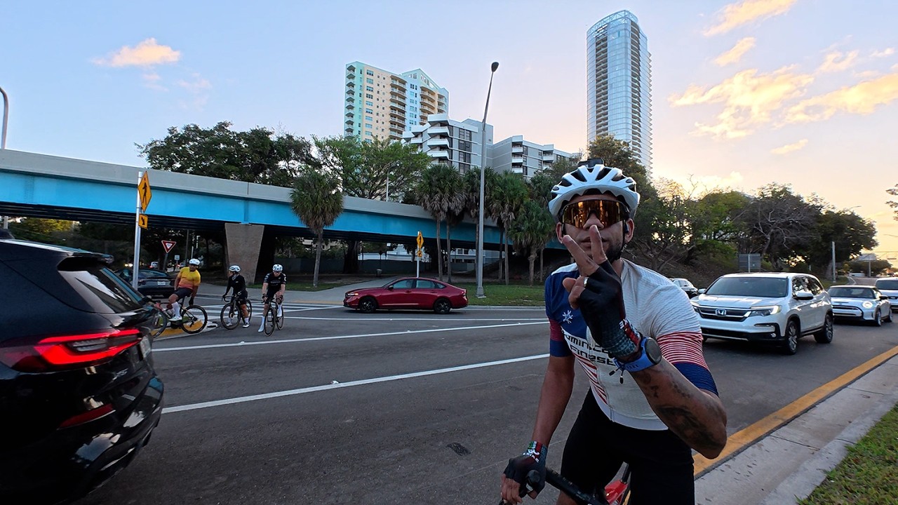 Miami Hammer Ride Wed. 2/18/2026 - Fast Lines in the Blue Hour