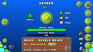 GEOMETRY DASH | AVICII LEVELS (remix) by Smart Perfect Dude  293 views 9 days ago 2 minutes, 31 seconds