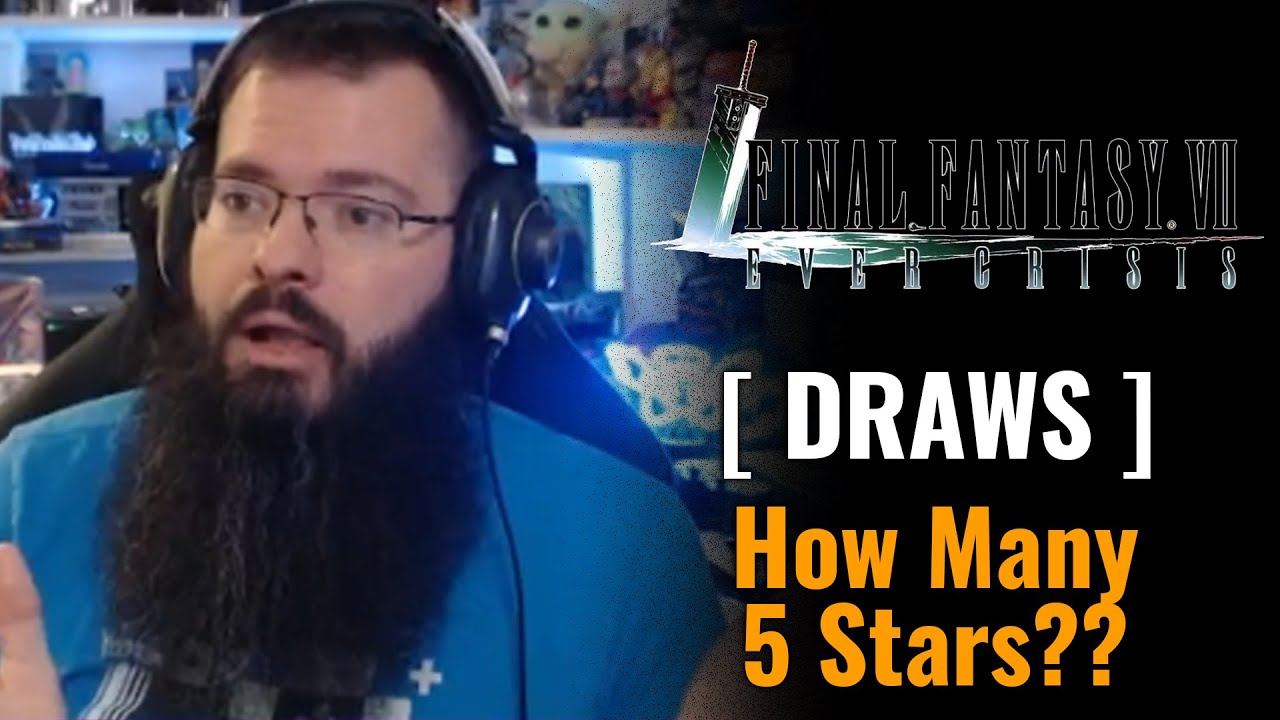 How Many 5 Stars?? - 53 Draws! - Final Fantasy VII: Ever Crisis