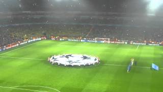 champions league, Arsenal vs. Borussia, anthem