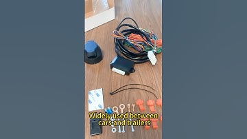 7-way Trailer Electric Cable with Bypass Relay #carparts #trailerparts #automobile