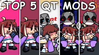 Top 5 QT Mods - Friday Night Funkin' screenshot 2