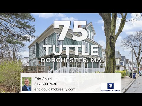 75 Tuttle Street, Dorchester, MA home video tour