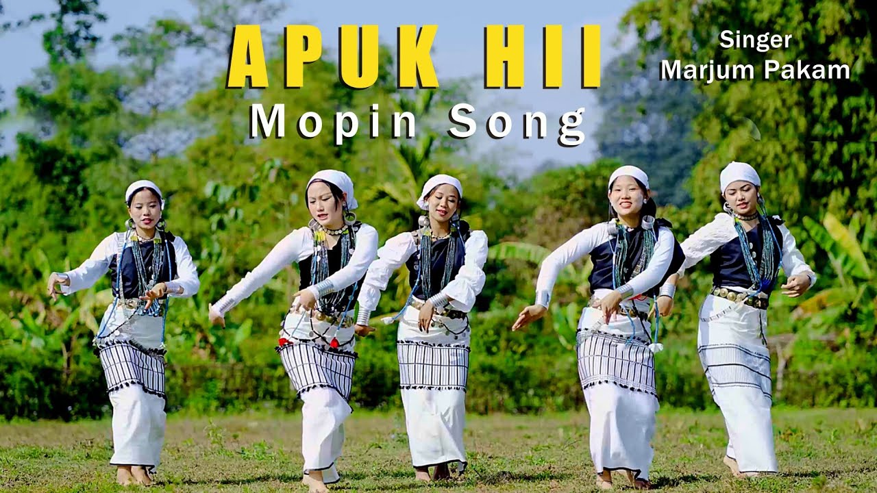 Apuk Hii  Official Galo lyrical  Mopin Song Marjum Pakam  Arunachal Pradesh