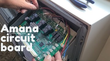 How to replace the circuit board on an Amana PTAC Heatpump DIY