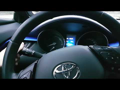 Toyota c-hr hidden menu