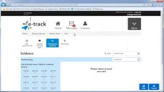 e-track - Planning and creating visits